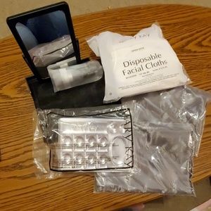 Mary Kay Mirror, Brush, Trays, Pillowcases